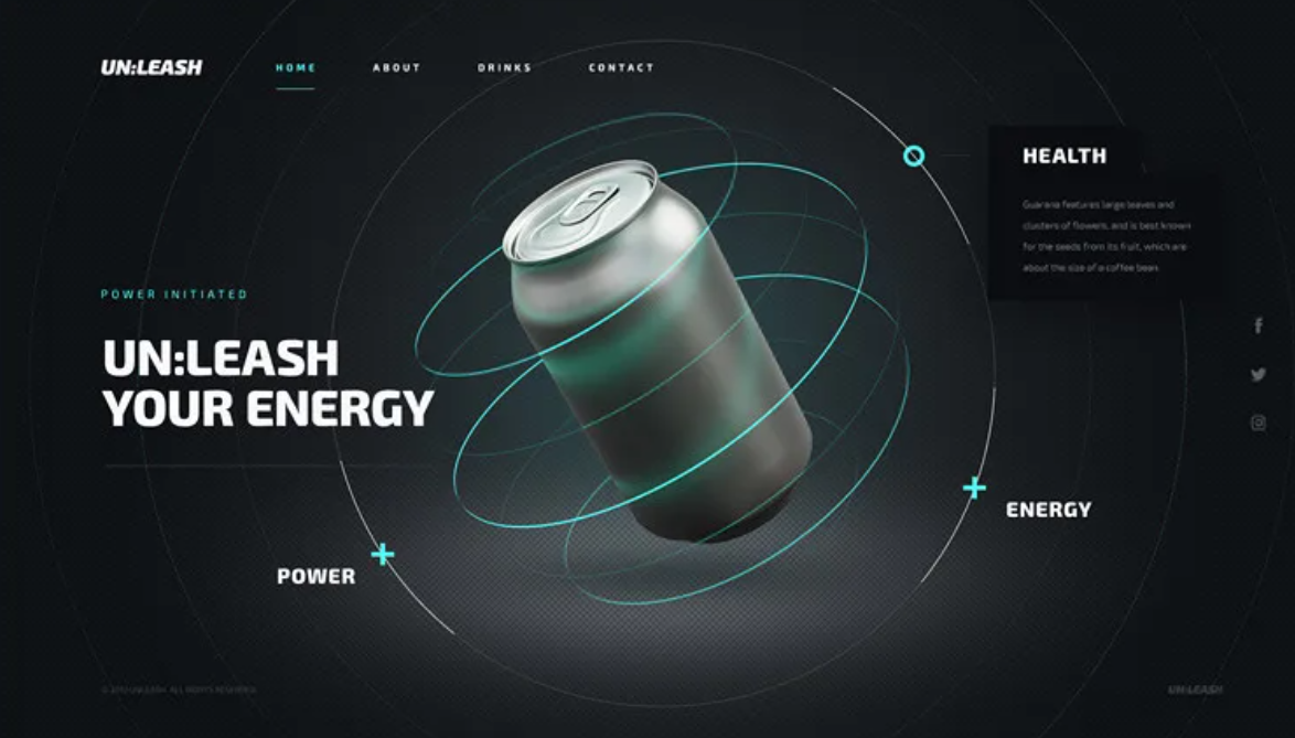 UN:LEASH Energy Drink